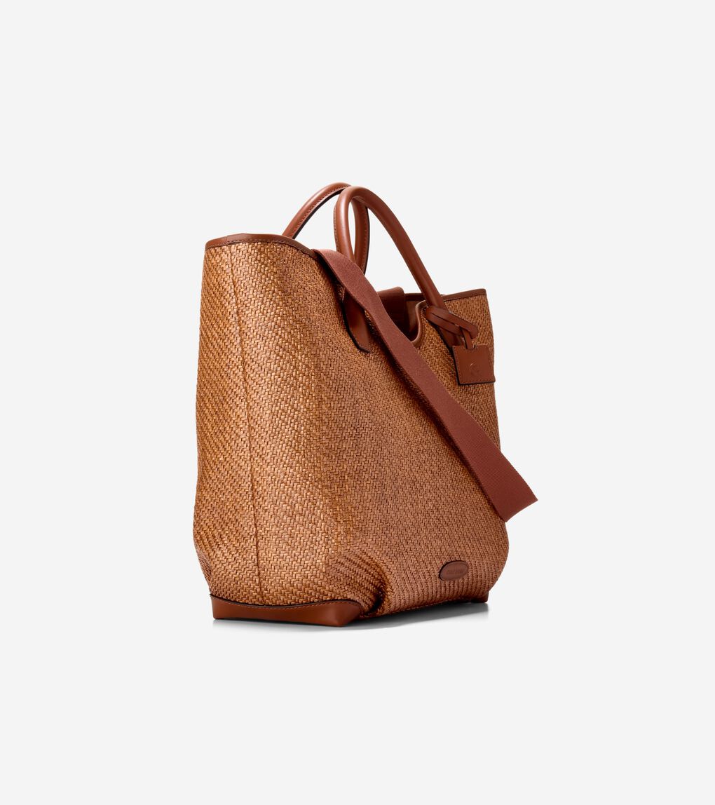 AMAGANSETT STRAW TOTE